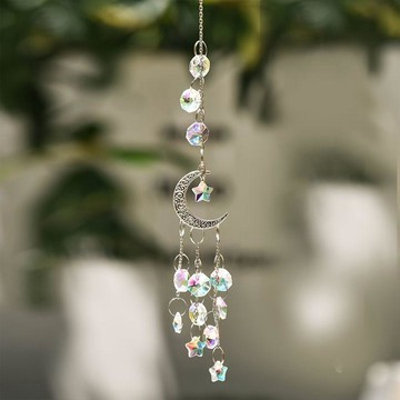 免運🎁太陽捕手 水晶 稜鏡掛飾 陽光捕手 水晶掛件 彩虹裝飾 開運風水 居家裝飾 窗邊 生日禮物 水晶太陽陽光炫彩捕手