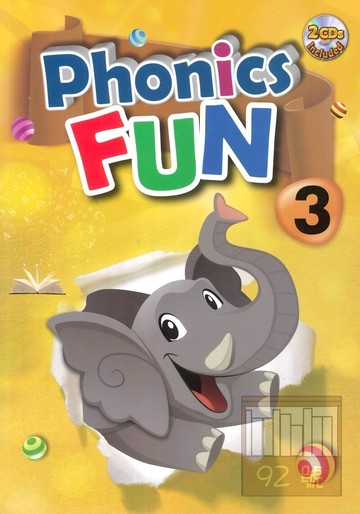堂奧兒童美語練習Phonics Fun 3(附CD)