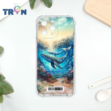 TRON IPHONE 15 PRO MAX 大海土豪鯨魚系列 四角防摔載具殼 軟殼 手機殼