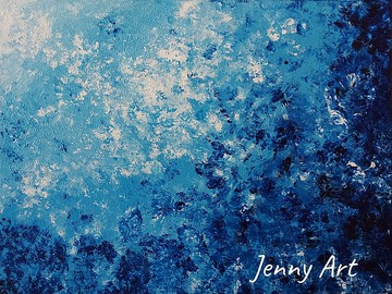 微光 無框畫 抽象畫 畫作 掛畫 居家擺設 居家生活