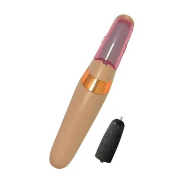 鉑麗星電動滾輪去硬皮機 磨腳皮機 1組附USB線 修腳機 去角質機 磨皮老繭硬皮死皮 磨腳機 粗細砂頭 LED照明