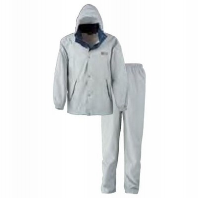 カジメイク エントラント使用レインスーツII シルバー LLサイズ 取寄品 7250-71-LL