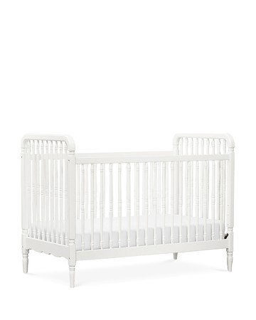 Namesake Liberty 3 in 1 Convertible Spindle Crib with Toddler Bed Conversion Kit