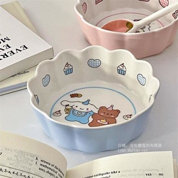 食品級耐高溫米飯碗兒童輕便耐摔塑料早餐燕麥碗麥片學生密胺餐具