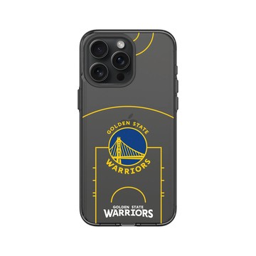 iPhone 15 Pro Max Clear 酷墨灰 - NBA - 球場系列-金州勇士 Golden State Warriors - Court