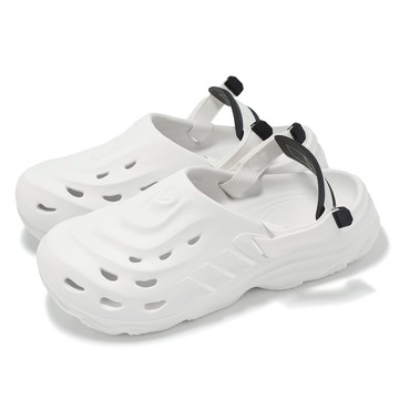 [ACS] adidas 洞洞鞋 MAXXCLOG 男鞋 女鞋 白 黑 魔鬼氈 休閒鞋 涼拖鞋 愛迪達 JH9845