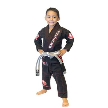 【VENUM旗艦店】 Grab & Pull ORIGINAL KIDS GI 黑色 柔術衣 兒童道服 送白色道帶