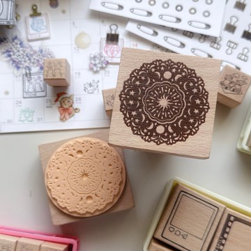 new /no.319 日月之環印章 The Circle of Sun and Moon stamp