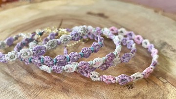 【客製】編織小花手環