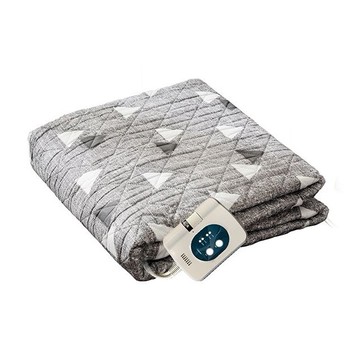 韓國甲珍~韓國進口恆溫／定時纖維布料電毯100cmx180cm(單人)NH3300(1入) 花色隨機出貨