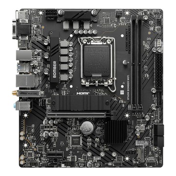 msi 微星 主機板  B760M BOMBER WIFI  1個