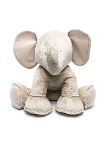Tartine Et Chocolat - embroidered-logo rabbit plush toy - kids - Fabric - One Size - Neutrals