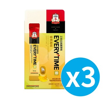 高麗蔘精EVERYTIME樂 10mlx7入x3盒(效期:2027/03)