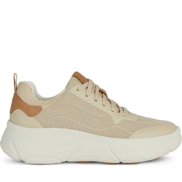 GEOX NEBULA 2.0 SNEAKERS LT SAND 米白色女款鞋子