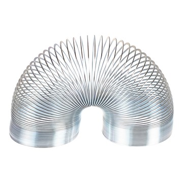 Rex LONDON 舒壓彈簧圈  1個  銀色