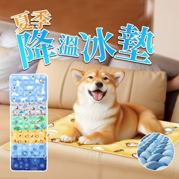 🌈愛寵✨極速發🚀新款 寵物涼感冰墊 水墊 夏季寵物冰墊 乾冰冰晶粉注水款 狗狗冰墊 貓咪冰涼墊 卡通可愛睡墊