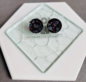 night/004 圓形M耳針或耳夾