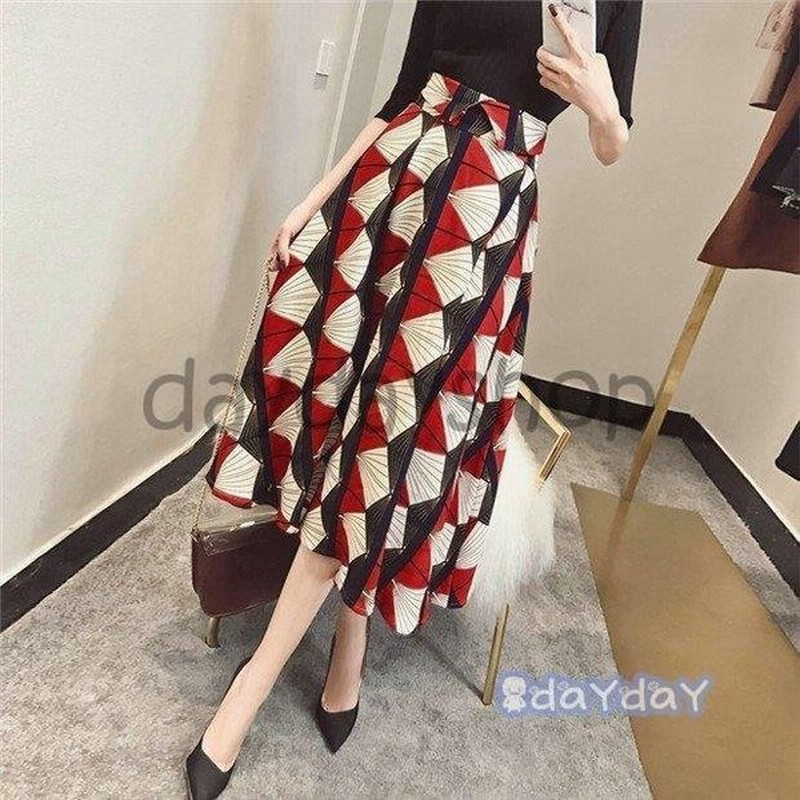 スカート ミモレ丈 花柄スカート 膝丈 タック ジャガード ふんわり エレガンス 春夏 18 レディース おしゃれ 大人可愛い 春夏 通販 Lineポイント最大0 5 Get Lineショッピング