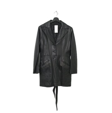 Back to Green-皮衣外套 短大衣 L-05//vintage Leather Jacket