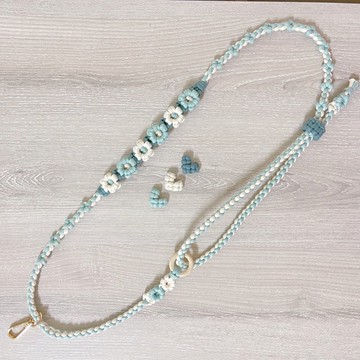 花花&星星可調式手機背帶