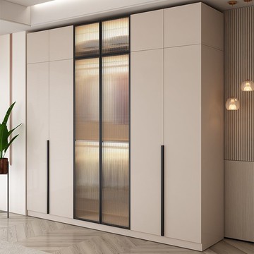 熱銷/免運 衣櫃/衣櫥/臥室 實木衣柜家用臥室簡易組裝衣櫥定制收納用經濟型儲物加厚兒童柜子