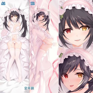 雨天愛麗絲原創 約會大作戰 時崎狂三等身抱枕動漫抱枕等身抱枕 枕頭等身枕 抱枕