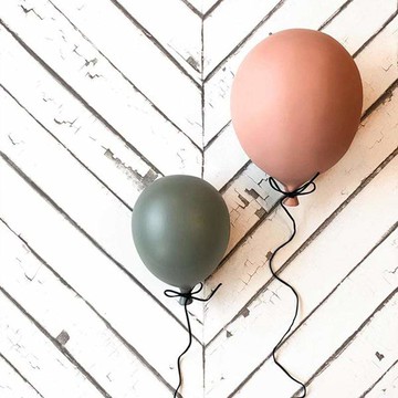 小氣球壁飾-共三色可選 小氣球壁飾-墨綠