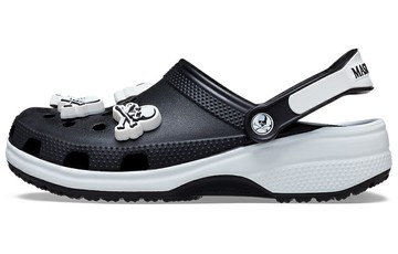MASTERMIND JAPAN X CLASSIC CLOG BLACK WHITE