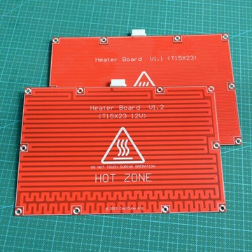 3D打印機配件 Makerbot Replicator 加熱床PCB 12V24V 150*230