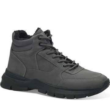 S.OLIVER 休閒平底鞋 DARK 灰色灰色男款鞋子