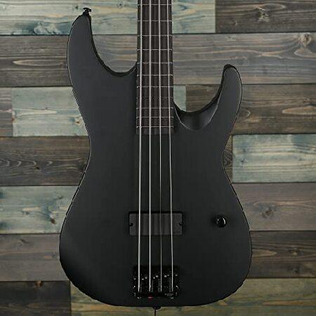 ESP LTD M-4 Black Metal Bass Guitar Satin