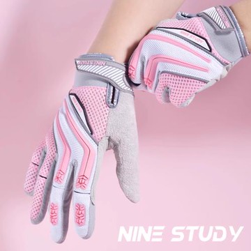 NINE STUDY 頂級耐磨防滑透氣重訓手套  掌背加厚PRO  健身手套 運動手套  全指手套 (兩色任選)