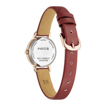 CITIZEN 星辰 Wicca 情人節推薦款 太陽能女錶 新春開運 送禮首選-24mm KH4-963-14