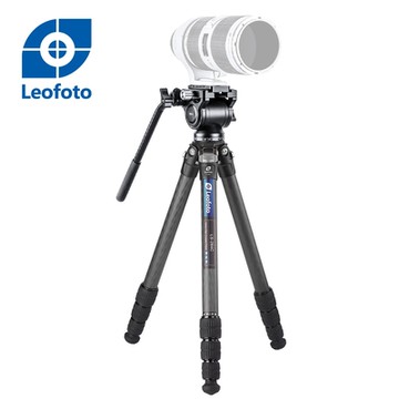Leofoto徠圖 LS-284C+BV-5碳纖維三腳架含油壓雲台及中軸(彩宣總代理)