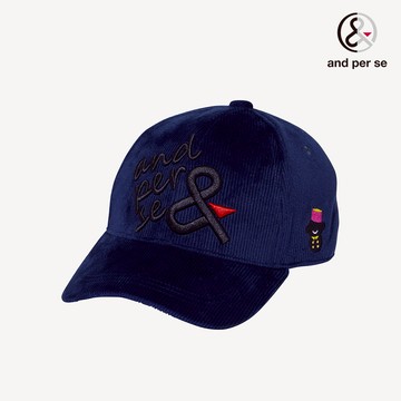 【and per se】女款寶藍色全年度經典款球帽 DLS01403