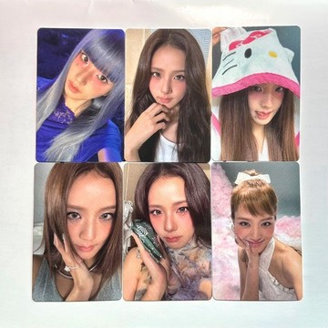 官方正版 BLACKPINK 墨 solo專輯卡片 隨機卡 送閨蜜禮物 樸彩英 金智妮 麗薩 金智秀 LISA ROSE
