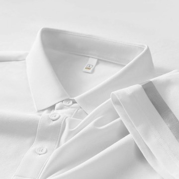 【新款熱賣】男裝涼感柔軟親膚polo衫男士短袖索羅娜冰感體恤翻領T恤夏y