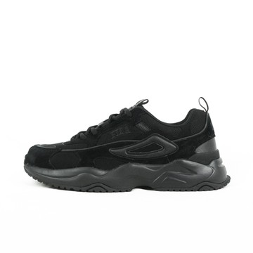 Fila Rayflide [4-C106X-001] 男女 運動休閒鞋 復古鞋 反光 舒適 黑灰