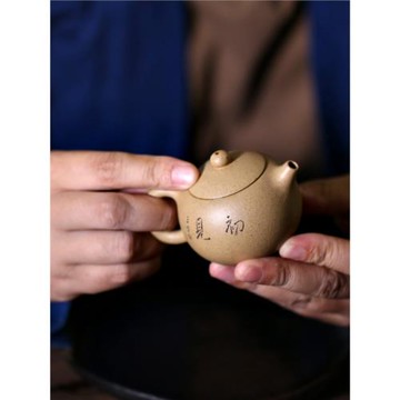 一水宜興紫砂壺純手工本山段泥茶具套裝斗茶小西施壺初見100ml