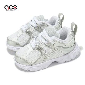 Nike 童鞋 V5 RNR TD 小童 學步鞋 寶寶鞋 白 銀 魔鬼氈 HQ6413-103