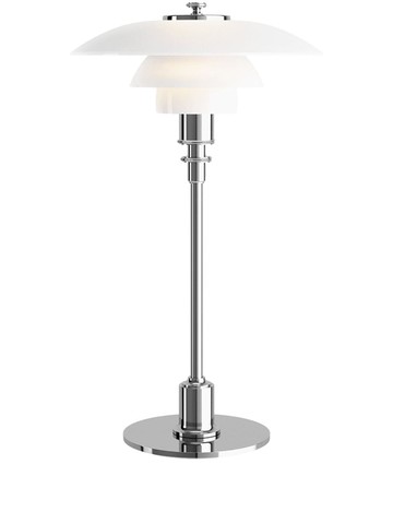 Louis Poulsen - PH 2/1 brass table lamp - unisex - glass/Brass - One Size - White