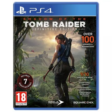 索尼PS4遊戲片古墓麗影11暗影 年度版   繁體中文 全新/二手