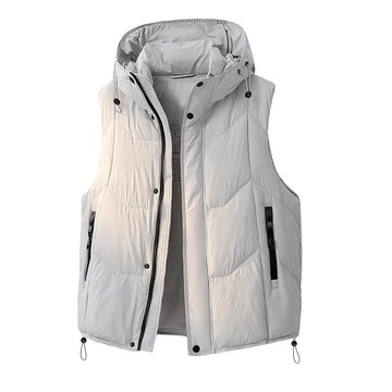 【HOT 本舖】男装冬季新國標羽絨馬甲新款男女同款潮牌鴨絨坎肩馬甲羽絨服外套