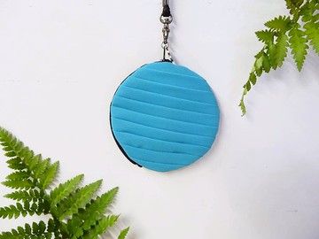 vingtsix藍綠色手拿零錢包