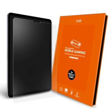 hoda iPad Pro 11吋(2018/2020/2021/2022) 手遊專用霧面磨砂防眩光滿版玻璃保護貼