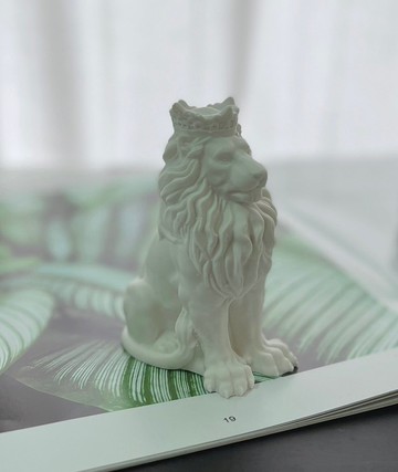 【居家擺飾】香氛造型擴香石- 霸氣皇冠獅子