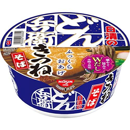 日清食品 日清のどん兵衛 きつねそば カップ麺 89g×12個