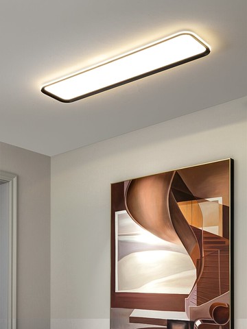 過道燈LED吸頂燈玄關陽臺入戶門廳燈創意個性led北歐衣帽間走廊燈