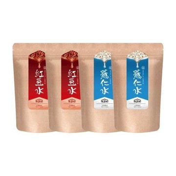 【易珈生技】 纖Q 紅豆水(30包)x2入組+薏仁水(30包)x2入組/孕婦 久坐女性代謝應援/絕美素顏