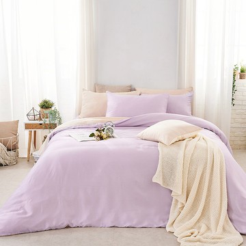 床包被套組-單人/雙人/加大/特大/ 60支天絲 / 幻紫凝香 台灣製